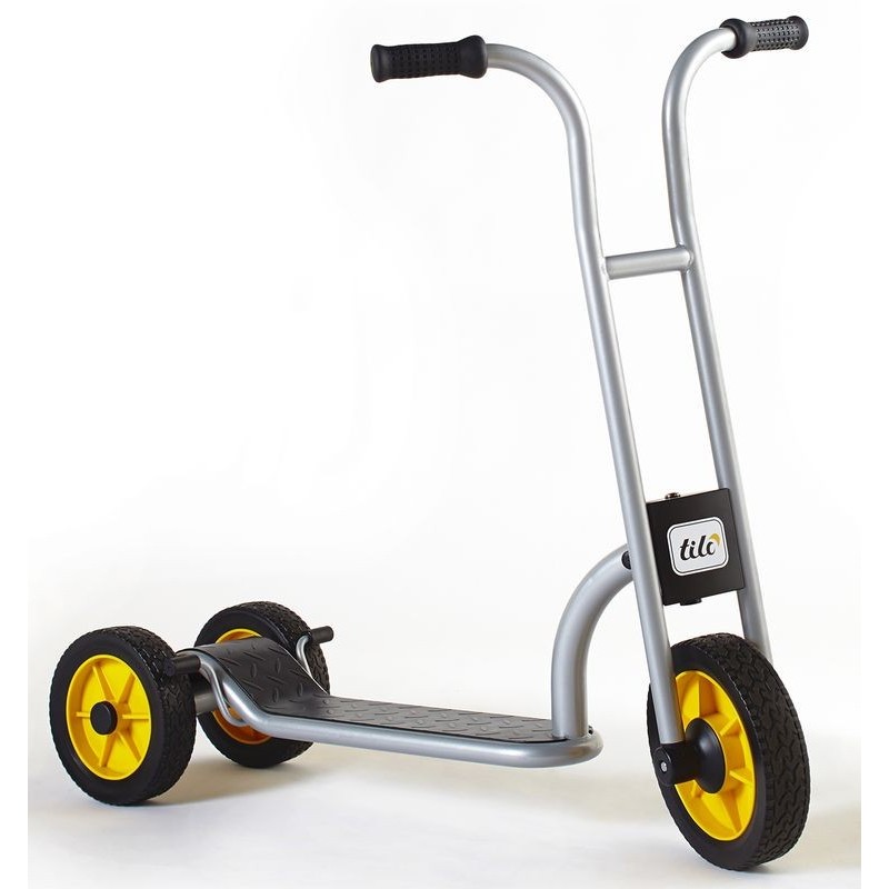 Trottinette 3 Roues STAMP Steering Scooter - Stable, Frein Pied, Plateau Anti-Dérapant