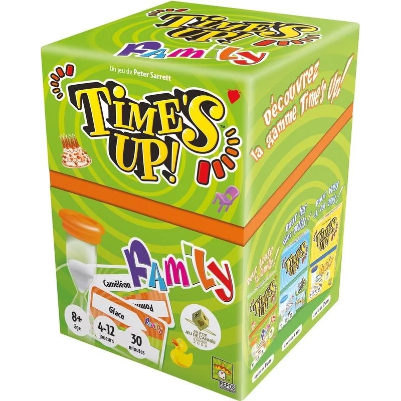 Time's Up Family 2 - Un Times up pour jouer avec les enfants autour des  objets, des animaux et des métiers - Asmodée