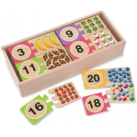 Puzzle auto-correcteur avec des nombres de 1 à 20 Puzzle auto-correcteur avec des nombres de 1 à 20