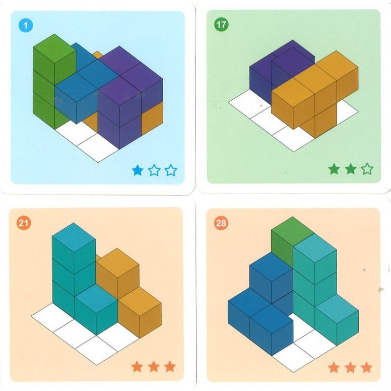 Cubissimo - jeu de patience pour jouer seul Djeco