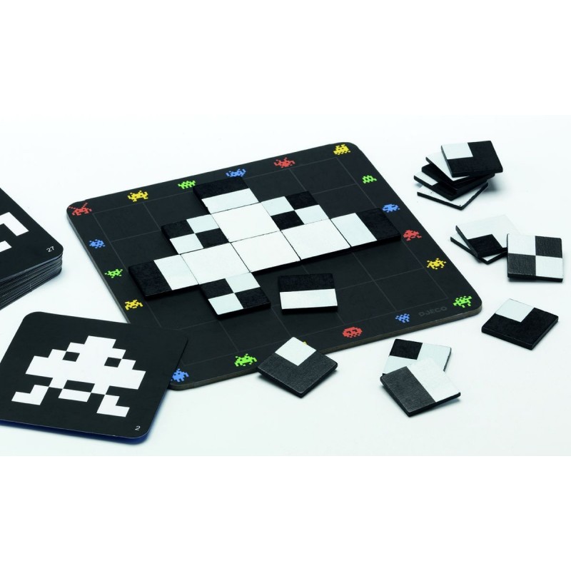 Pixel Tangram Jeu De Logique Et De Reflexion Spatiale Pour Reconstituer De Droles De Creatures Djeco Pixel Tangram Jeu De Logique Et De Reflexion Spatiale Pour Reconstituer De Droles De Creatures Djeco