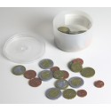Ensemble de pièces de monnaie (euros) factices