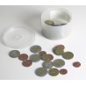Ensemble de pièces de monnaie (euros) factices