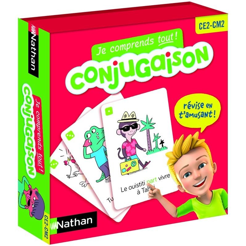 Je Comprends Tout Conjugaison Jeu De Questions Nathan Pour S Entrainer En Conjugaison Et Enrichir Son Vocabulaire