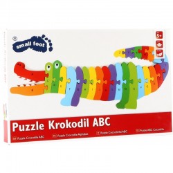 Puzzle Crocodile Alphabet