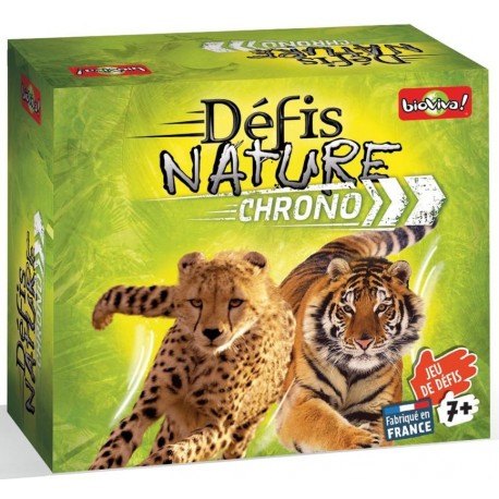 Défis nature - Chrono - Jeu de rapidité et d'observation sur le thème des animaux Bioviva