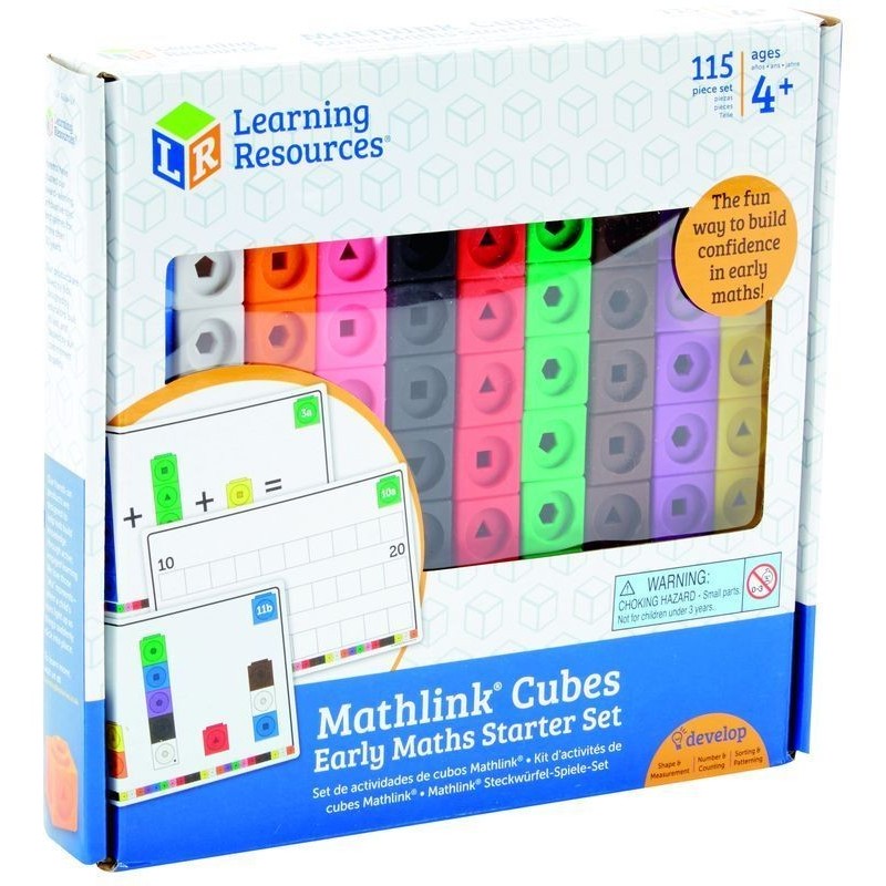 cat multiplication games table des   Mathlink cubes connectables Set et d'activités 100
