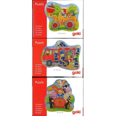 3 puzzles véhicules 3 puzzles véhicules