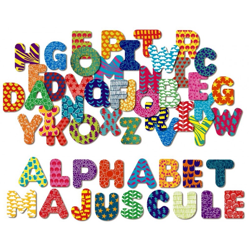 lettre alphabet magnetique