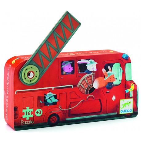 Puzzle Le camion de pompiers Puzzle Le camion de pompiers