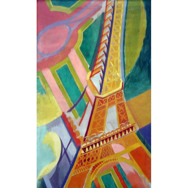 Puzzle La Tour Eiffel De Robert Delaunay