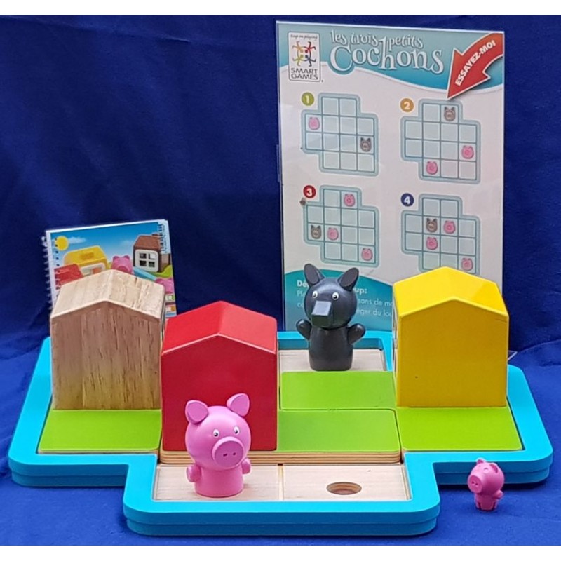 JEU DE COOPÉRATION Les 3 petits cochons