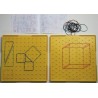Geoplan réversible grand format (Geoboard)