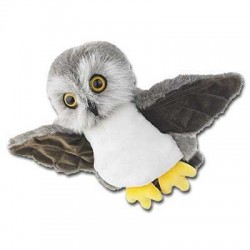 Marionnette-peluche chouette