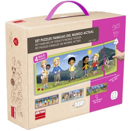Puzzles Familles du monde Puzzles Familles du monde