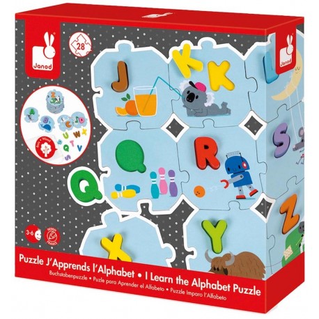 Puzzle J'apprends l'alphabet Puzzle J'apprends l'alphabet