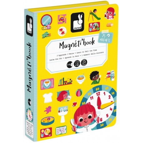 Magnéti'book J'apprends l'heure Magnéti'book J'apprends l'heure