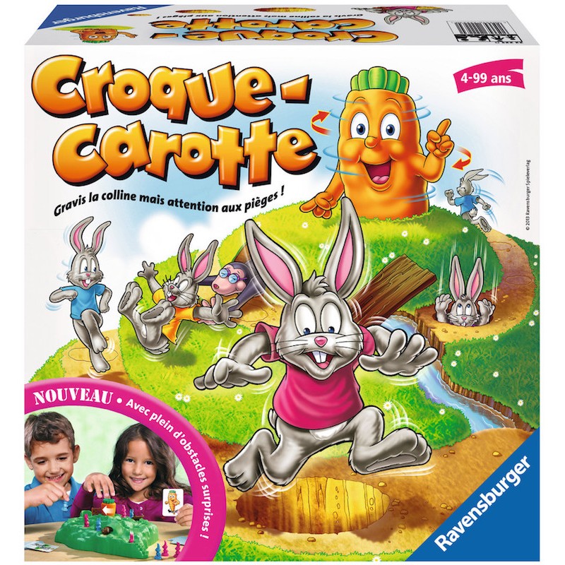 Croque Carotte Un Jeu De Parcours Amusant Plein De Surprises Ravensburger