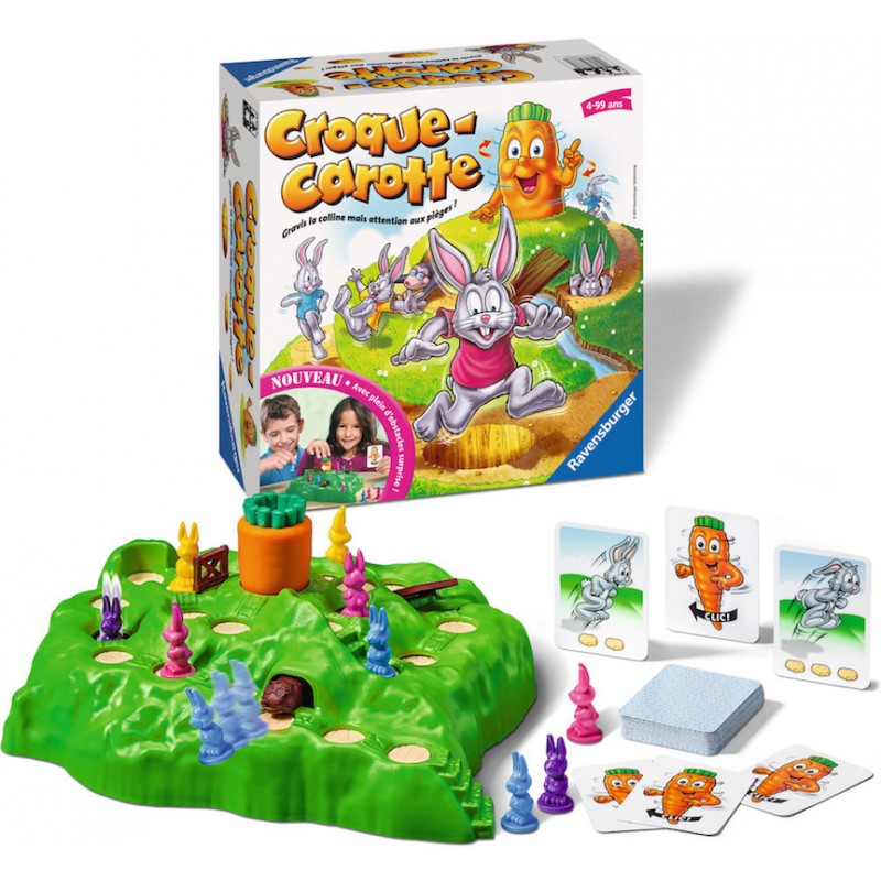 Croque Carotte Un Jeu De Parcours Amusant Plein De Surprises Ravensburger Croque Carotte Un Jeu De Parcours Amusant Plein De Surprises Ravensburger
