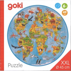 Puzzle XXL le monde
