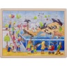 Puzzle visite au zoo
