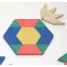 FORMES GEOMETRIQUES ATTRIMATHS EN BOIS RECONSTITUE