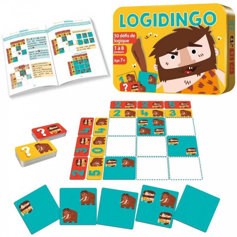 Logidingo - 50 défis de logique à résoudre en classe ou à la maison - DIDACOOL