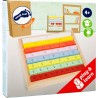 Set de fractions linéaires en bois