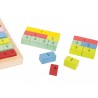 Set de fractions linéaires en bois