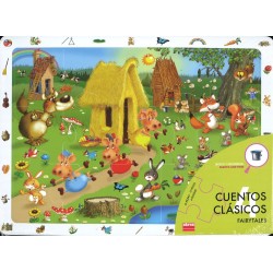 Set 4 puzzles - Les contes