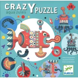 Crazy Puzzle Aqua'zules