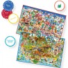 Mon jeu de cherche et trouve géant autour du monde