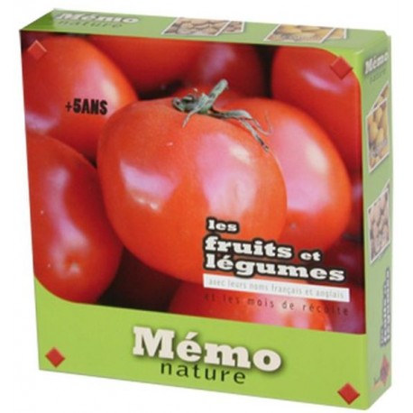 Mémo des fruits et légumes Mémo des fruits et légumes