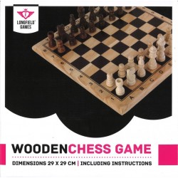 Jeu d'échecs en bois
