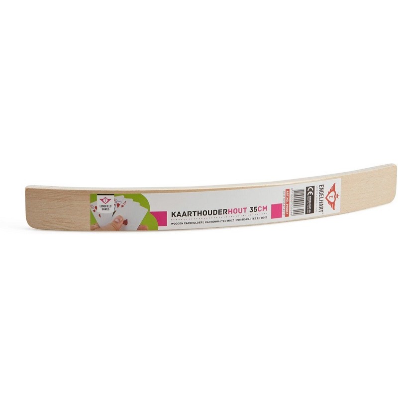 Lot De 2 Porte-Cartes En Bois Massif – Support 33 Cm – Jusqu’à 15 Cartes – Multifonction (Cartes, Visites, Notes)