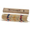 Mikado dans une boîte en bois