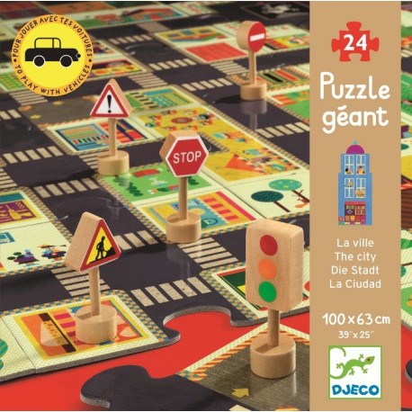 Puzzle géant La Ville Puzzle géant La Ville