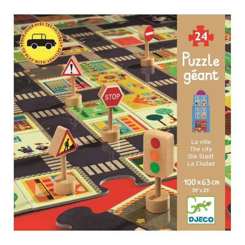 Puzzle géant La Ville