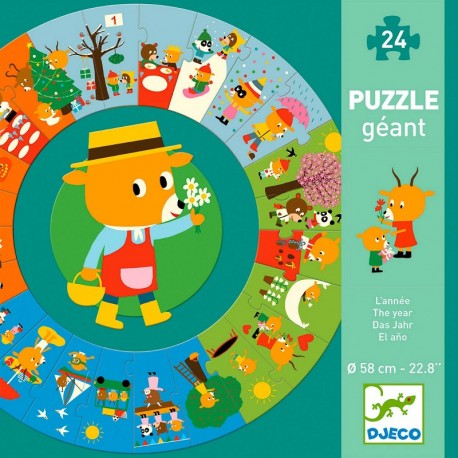 Puzzle géant L'année Puzzle géant L'année