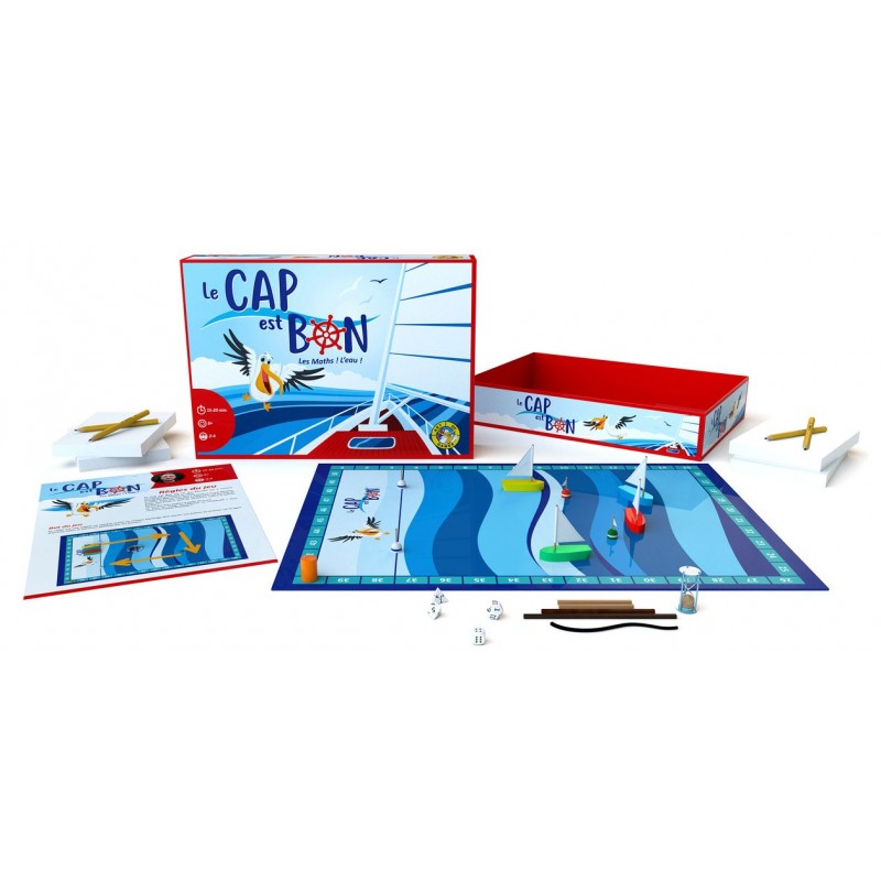 Un jeu en forme de régate, mêlant calculs, tactique et rapidité.