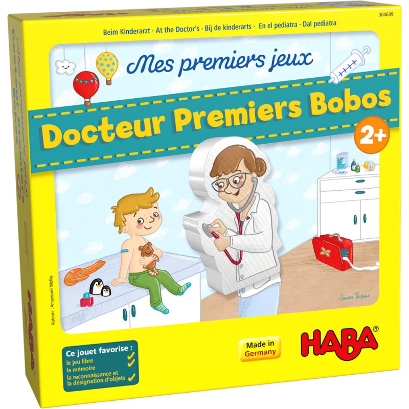 Docteur Premiers Bobos : Mes premiers jeux / Annemarie Wolke | Annemarie Wolke