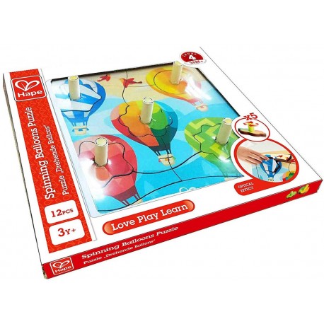Puzzle toupies montgolfières Puzzle toupies montgolfières