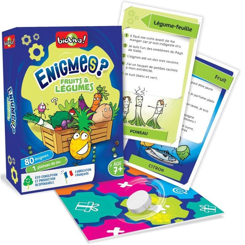 Enigmes Fruits Et Legumes Jeu De Devinettes Pour Decouvrir Les Fruits Et Legumes Bioviva