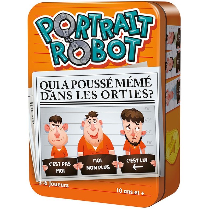Portrait Robot Jeu De Cooperation De Dessin Et D Enquete Cocktail Games
