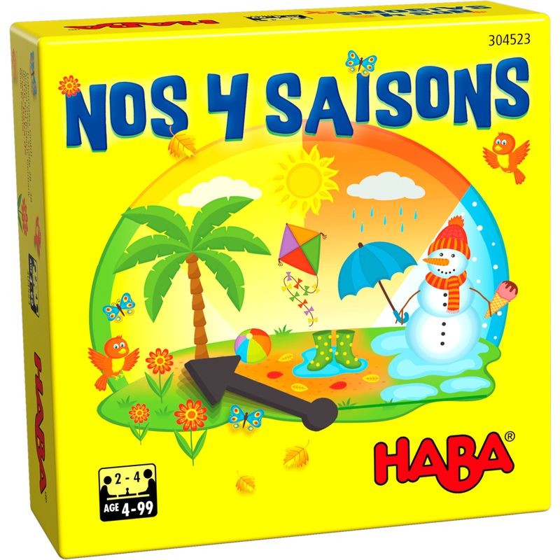 Nos 4 Saisons Jeu De Memoire Et De Collecte Haba Pour Decouvrir Les Saisons