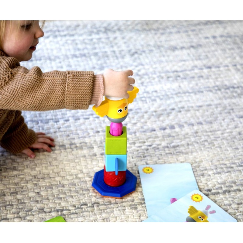 SmartMax Mon Premier Totem - Jeu Magnétique Avec 24 Défis Pour Enfants Dès 1 An