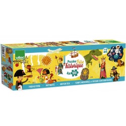 Grande frise historique - 4 puzzle de 100 pcs