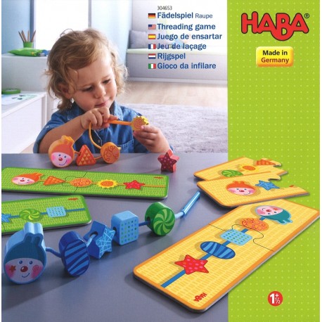 Jeu de laçage chenille Jeu de laçage chenille