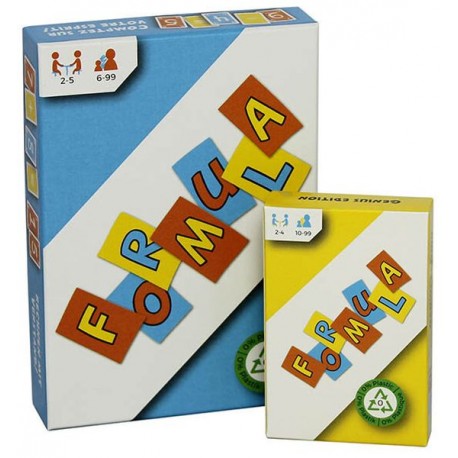 Formula - jeu de base + extension Formula - jeu de base + extension