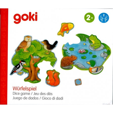 Jeu de dé, Qui vit où? Jeu de dé, Qui vit où?